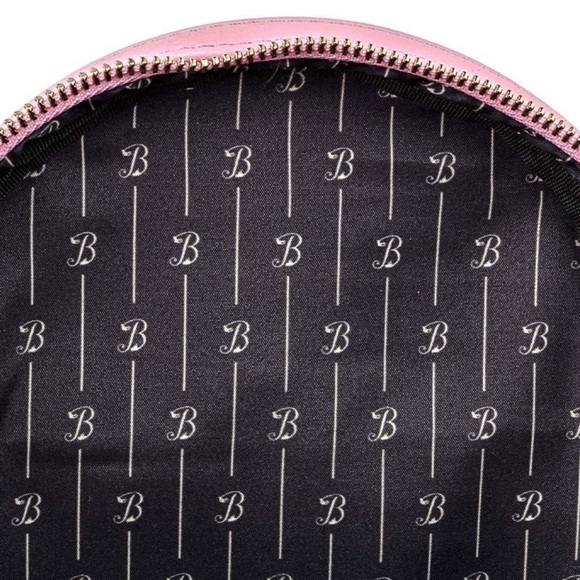 Loungefly × Disney Beauty and the Beast Belle Pink All Over-Print
Mini Backpack - Picture 7 of 9